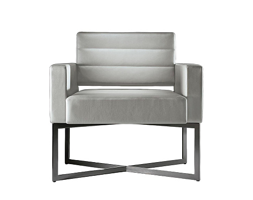 Fauteuil avec Base Métallique Black & More