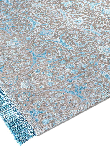 Tapis de luxe Teheran Bleu