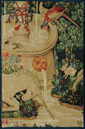 Tapisserie Fontaine Licorne