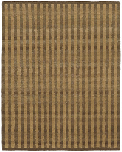 Tapis Gama Rayures Verticales Marron