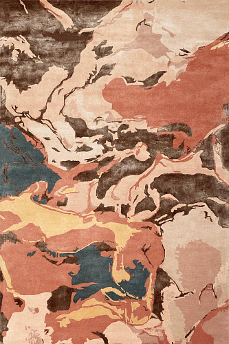 Tapis Mistral terracotta