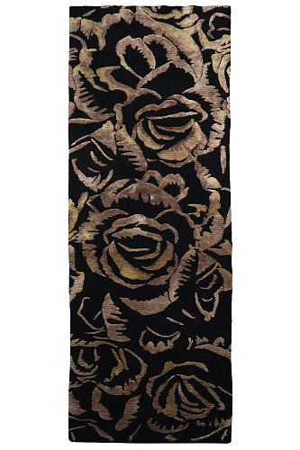 Tapis Fleur Sombre 2