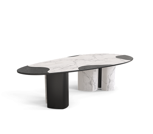 Table Athena Carrara & Onyx