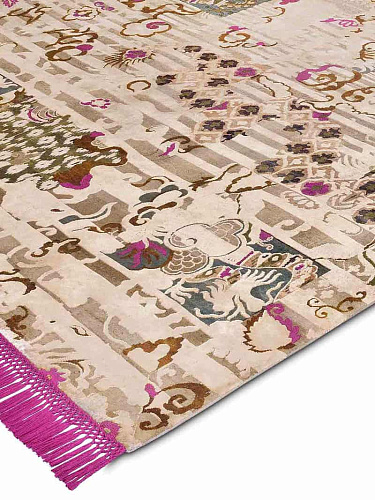 Tapis noué main de luxe Dragon