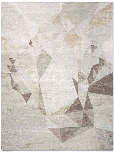 Tapis noué main Cœur Luxe