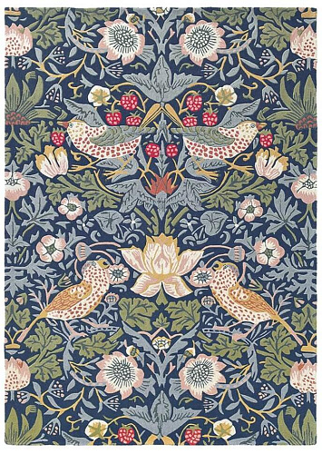 Tapis Strawberry Thief 027708 Indigo