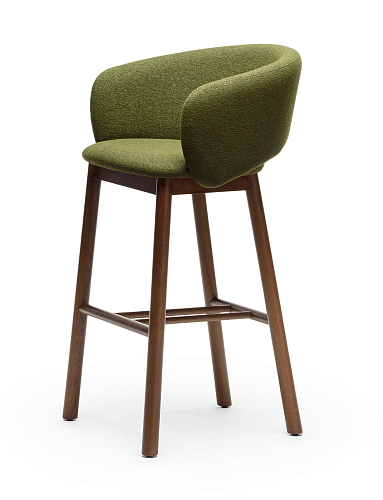 Tabouret de Bar Bel SG-75 Noyer Vert