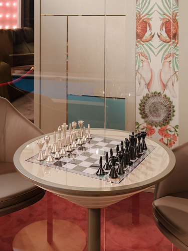 Table Échecs & Backgammon Goemon