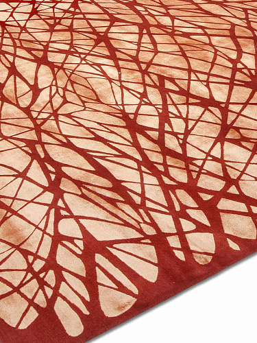 Tapis noué main Dresden Orange