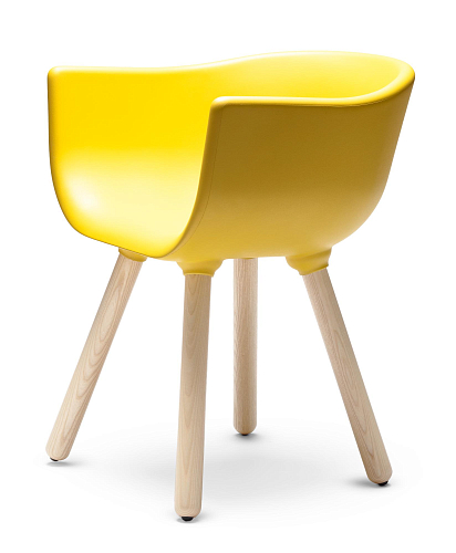 Chaise Tulip S Jaune