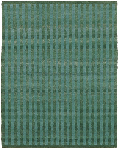 Tapis Gama Rayures Verticales Vert