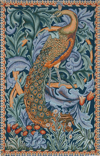 Tapisserie Le Paon, William Morris