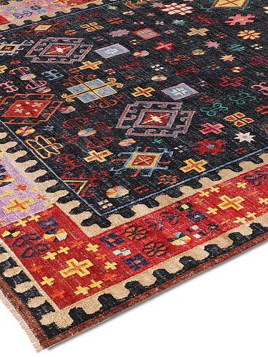 Tapis de luxe fait main Tissage Plat
