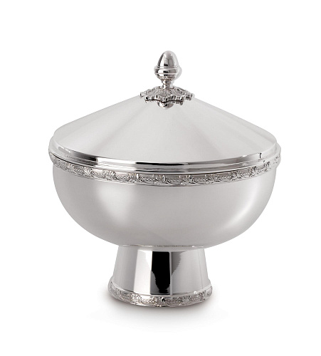 Bol Rond Avec Couvercle Royal Silver