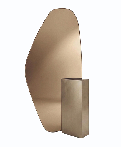 Miroir sur pied Stele