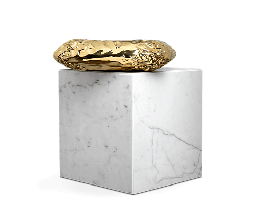 Table d’Appoint Carrara Megalith