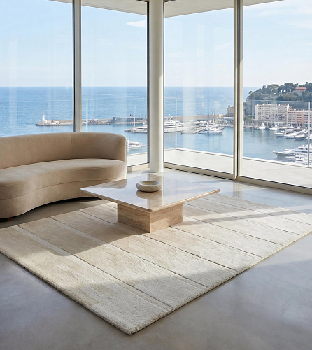 Tapis Linear Fade Ivory
