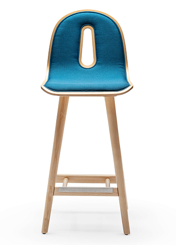 Tabouret de Bar Gotham Woody SG-65-I Bleu