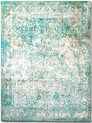 Tapis fait main de luxe Zero Pile