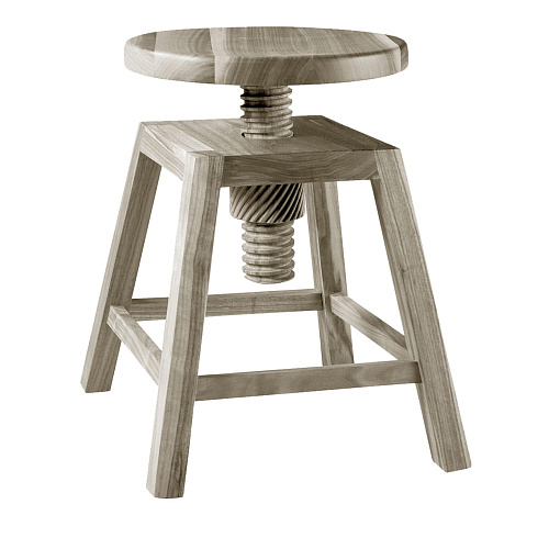 Tabouret Bas Invito Gris