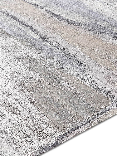 Tapis fait main de luxe Mélange Sable