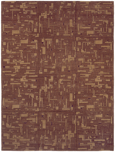 Tapis Carte Marron