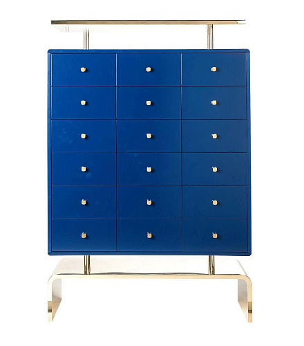 Cabinet Royal bleu