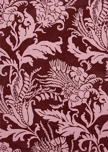 Tapis Baroque Rose