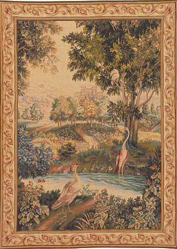 Tapisserie Verdure aux Oiseaux