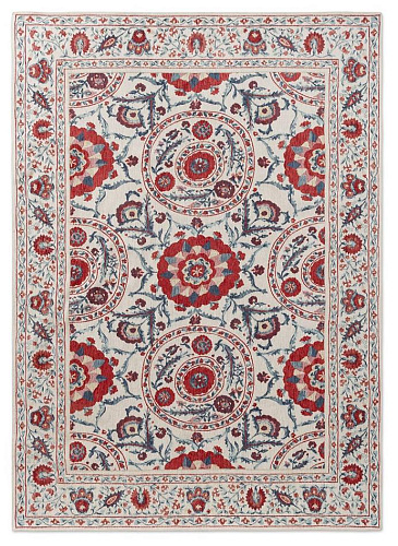 Anthos Red / Indigo Tapis