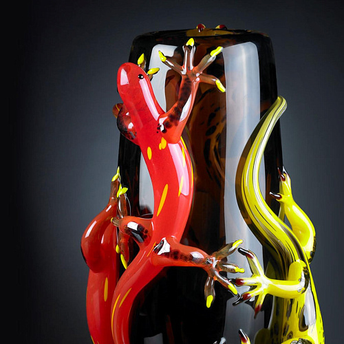 Grand vase Gecko