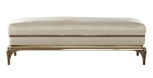 Banc En Cuir Beige