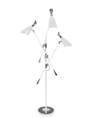 Lampadaire Duke gris