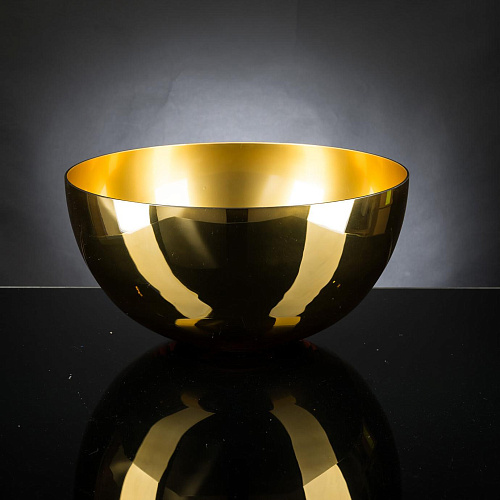 Coupe décorative dorée