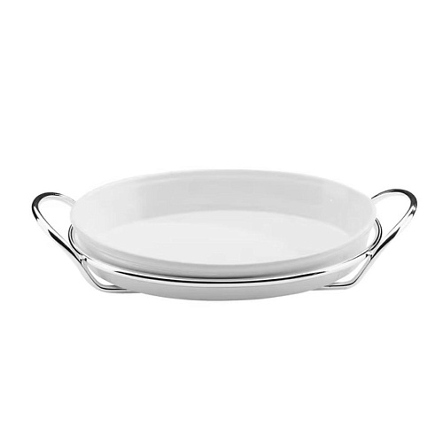 Plateau Ovale Argenté Grand Gourmet