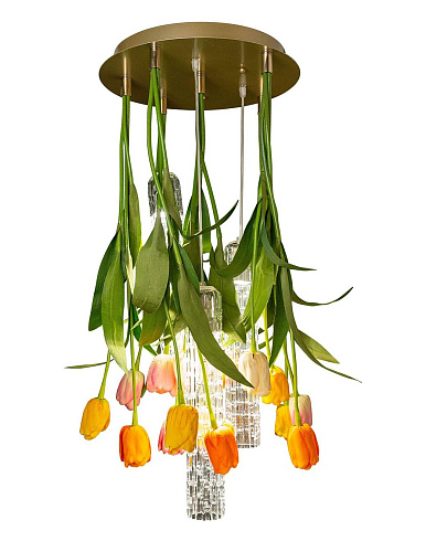 Petit lustre rond Tulip