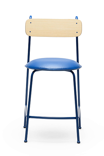 Chaise de Bar Lena SG-65 Frêne Bleu