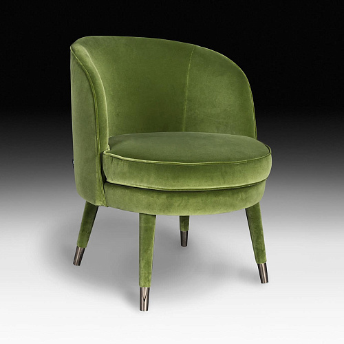 Fauteuil Vivien vert olive