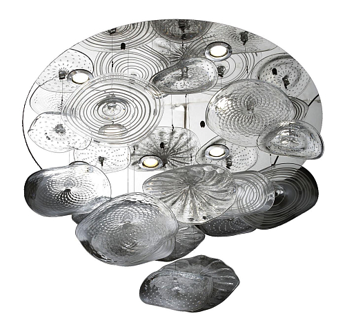 Lustre Fleurs en Verre de Murano