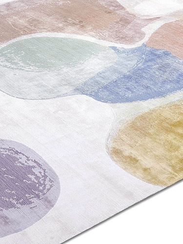 Tapis fait main de luxe Poudre