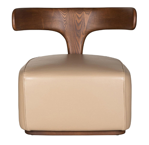 Fauteuil en cuir Moby Dick