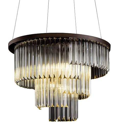 Lustre Rond en Verre Triedro