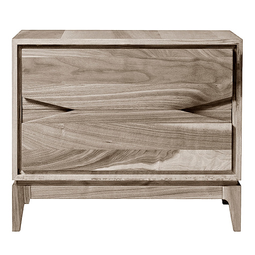 Table de Chevet Base Grise