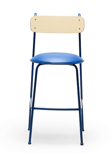 Chaise de Bar Lena SG-75 Frêne Bleu