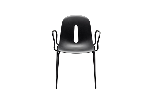 Chaise Gotham P Noire (Lot de 2)