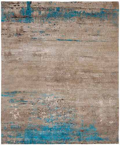 Tapis Artwork 19 Multicolore Bleu