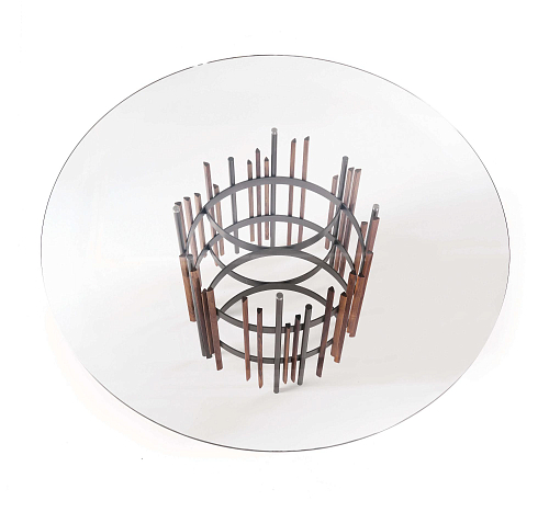 Table ronde Tube