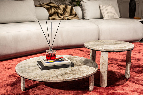 Table basse en marbre Castro