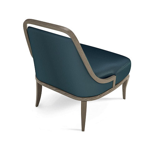 Fauteuil Vert en Velours
