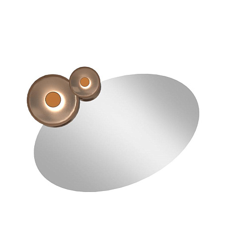 Miroir mural oval Bon Ton